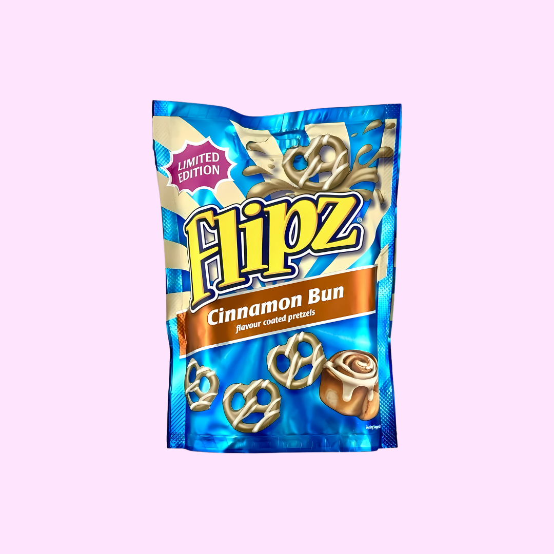 Flipz Cinnamon Bun Limited Edition 90g - SNACKS24.AT