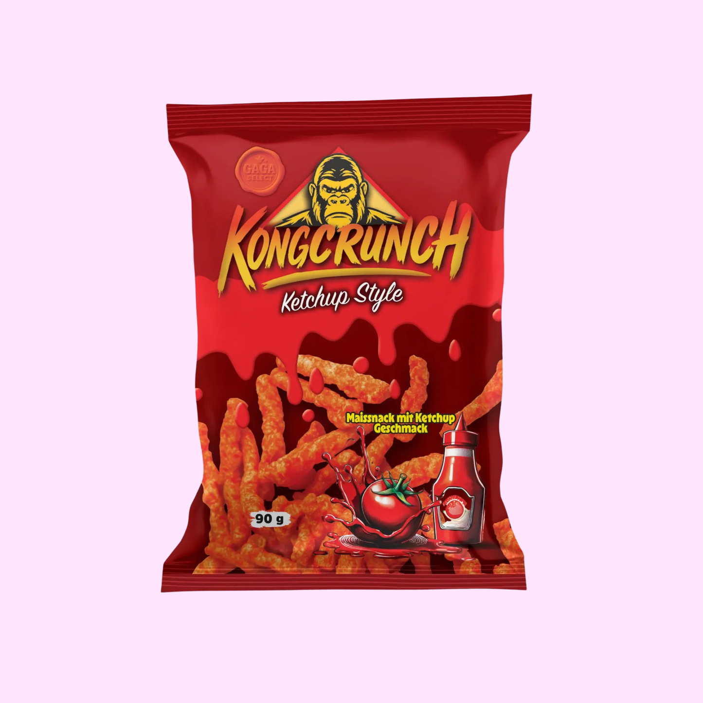 Kongcrunch by Takims - Ketchup Style 90g - SNACKS24.AT