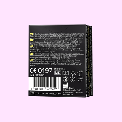 Billy Boy Kondome Sinnliche Vielfalt 3er Pack
