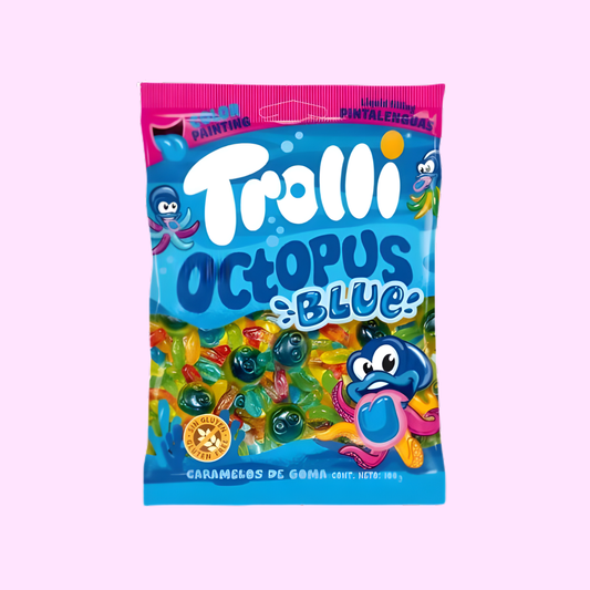 Trolli Octopus Blue 100g - SNACKS24.AT