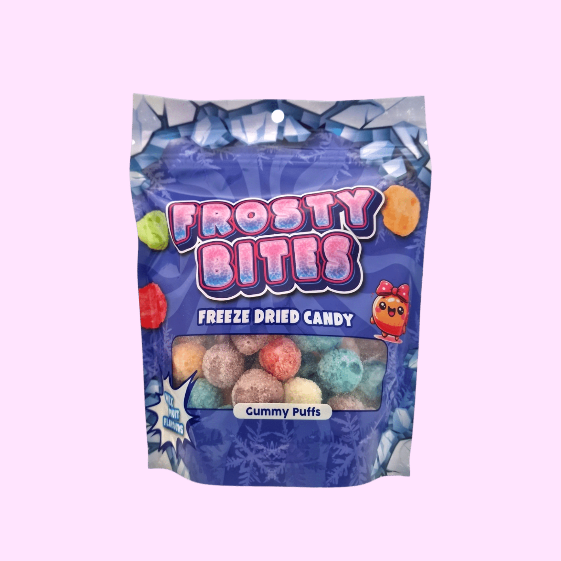 Frosty Bites Gummy Puffs 50g - SNACKS24.AT