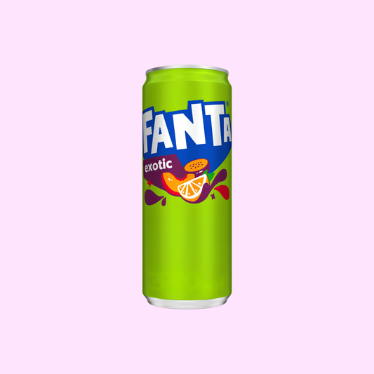 Fanta Exotic Ds. 0,33l zzgl. € 0,25 EWP - SNACKS24.AT