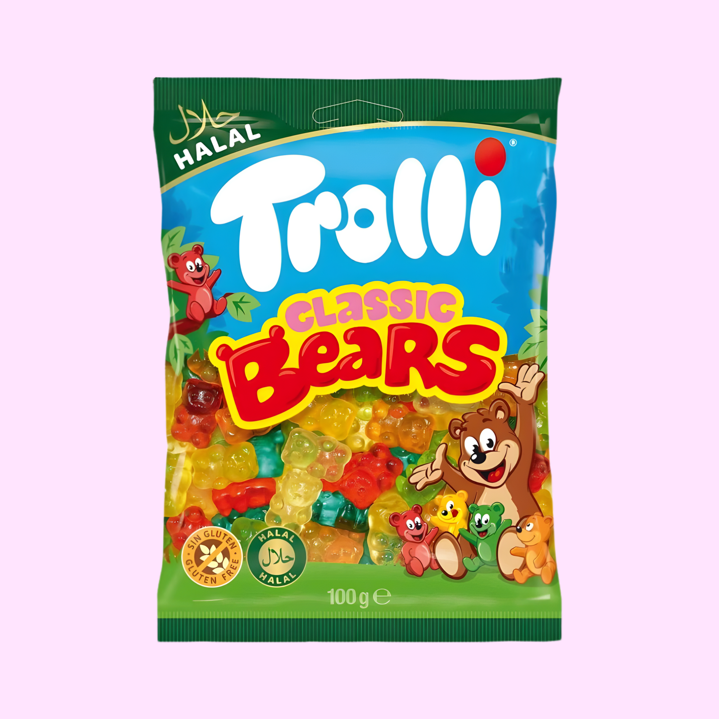 Trolli Halal Classic Bears 100g - SNACKS24.AT