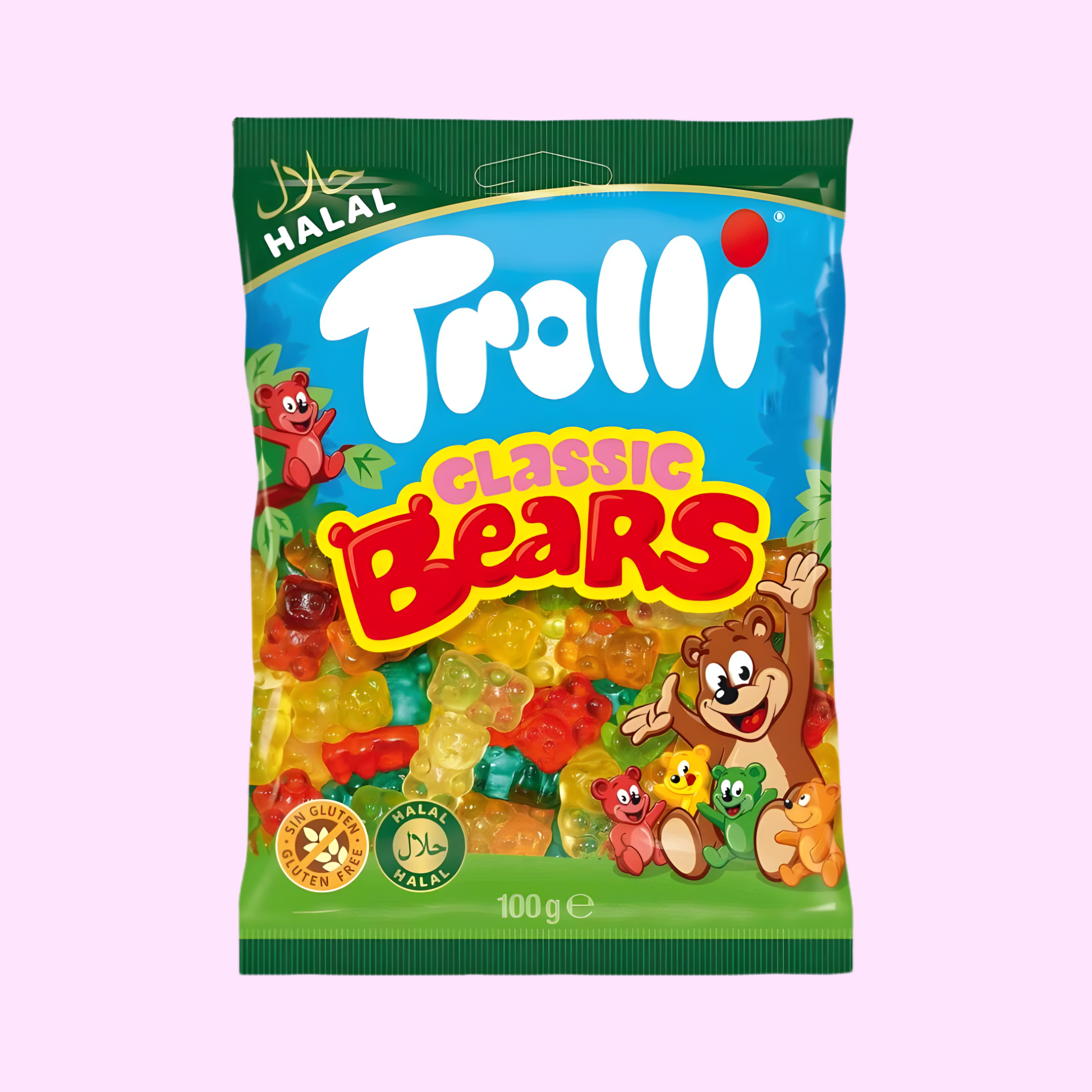 Trolli Halal Classic Bears 100g - SNACKS24.AT