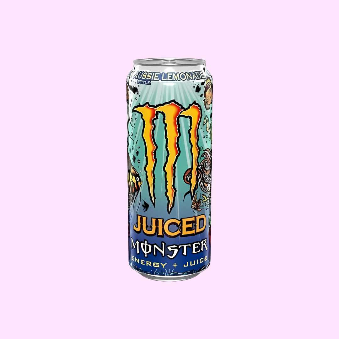 Monster Energy Drink Aussie Lemonade Ds. 0,5 l - SNACKS24.AT