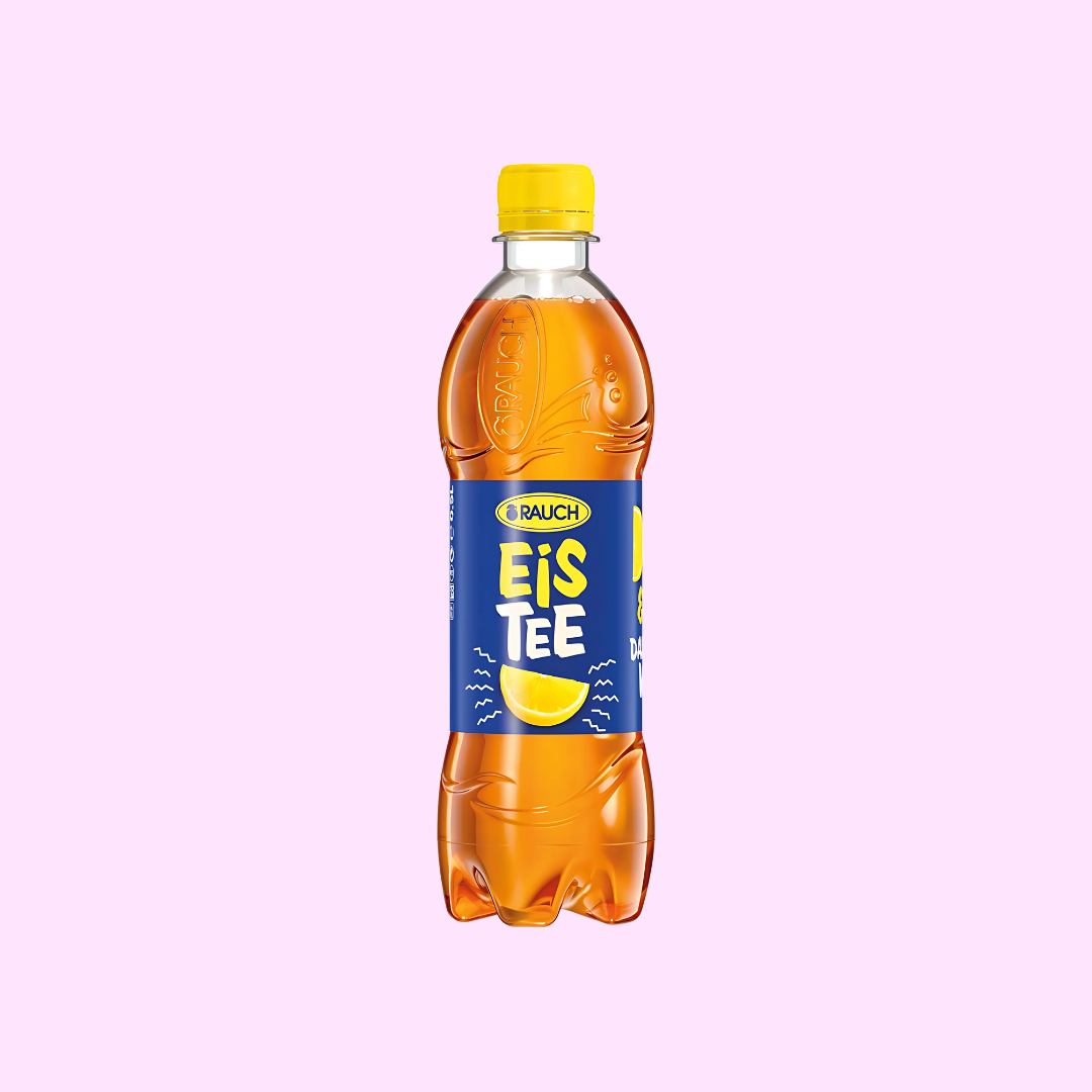 Rauch Eistee Zitrone Fl. 0,5l zzgl. € 0,25 EWP - SNACKS24.AT