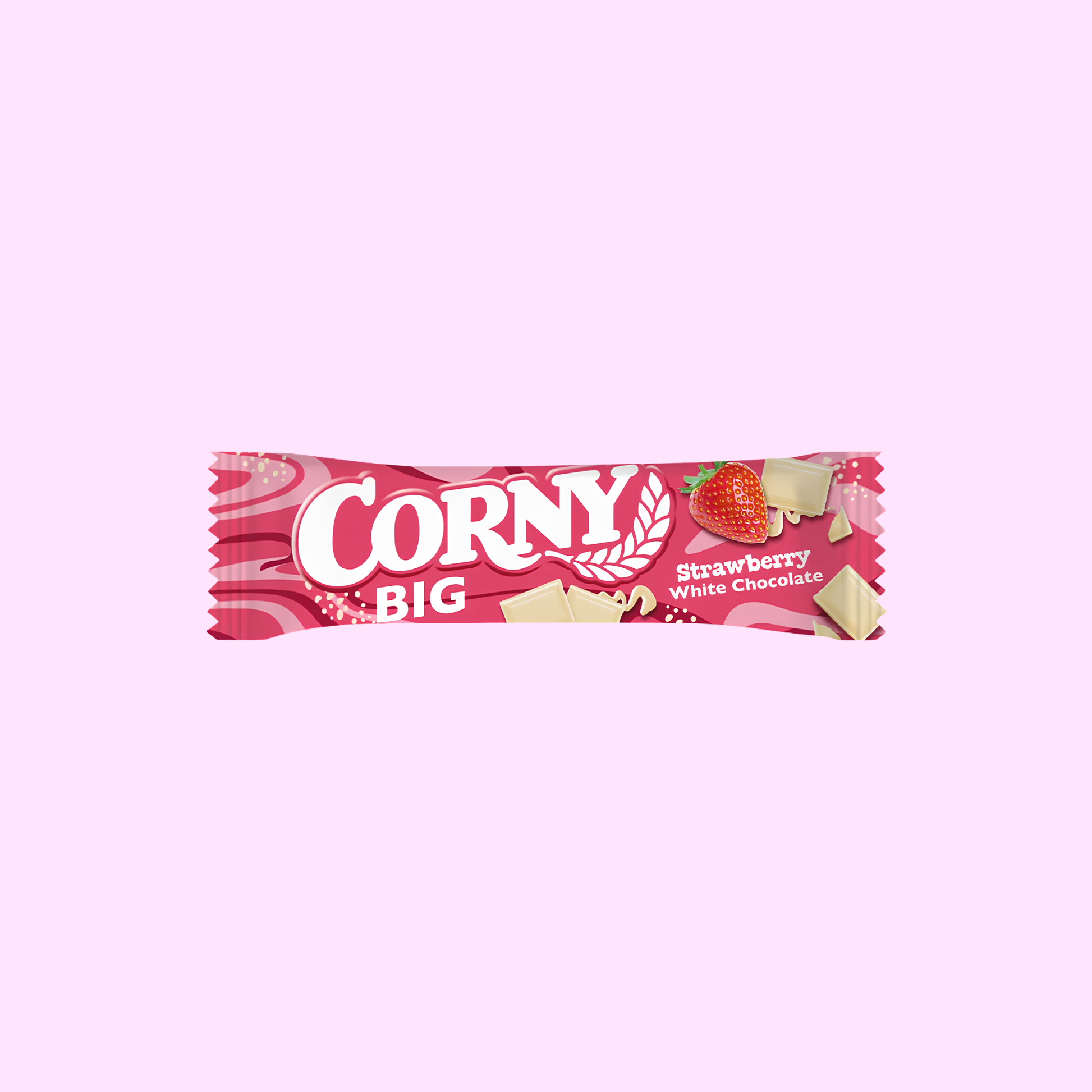 Corny Big Strawberry White Chocolate 40g - SNACKS24.AT