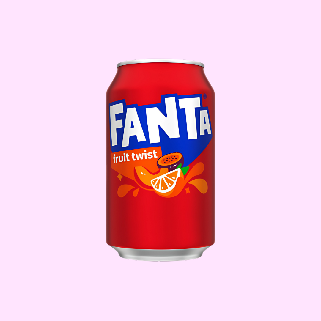 Fanta Fruit Twist Ds. 0,33l zzgl. € 0,25 EWP - MHD 30.04.2026 - SNACKS24.AT
