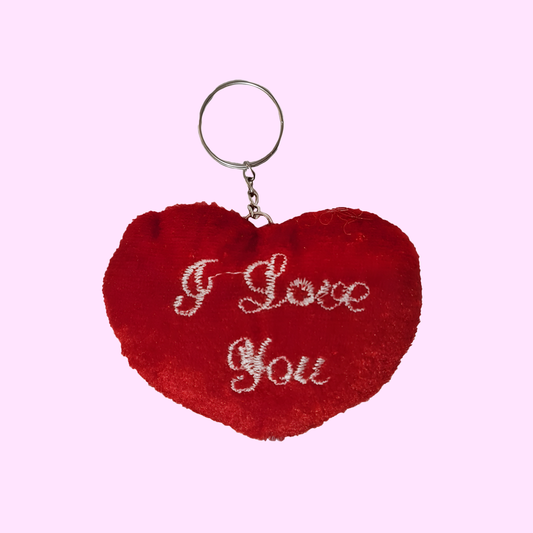 Schlüsselanhänger, Herz, Liebe, Love, Plüschherz, Geschenk, Valentinstag
