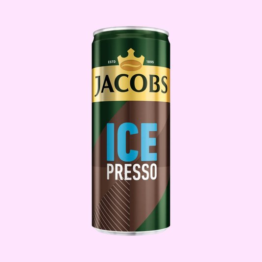 Jacobs Icepresso Classic Eiskaffee 250ml Dose - trinkfertiger Kaffee mit Milch
