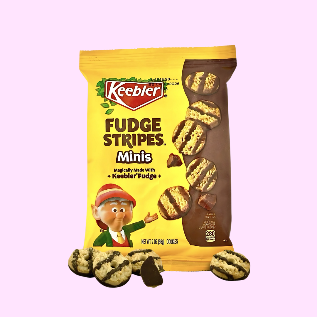 Keebler Fudge Stripes Cookies Minis 56g