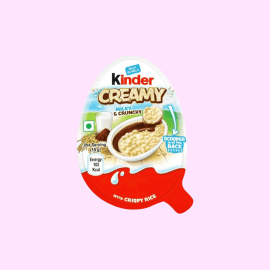 Kinder Creamy Milky & Crunchy 19g