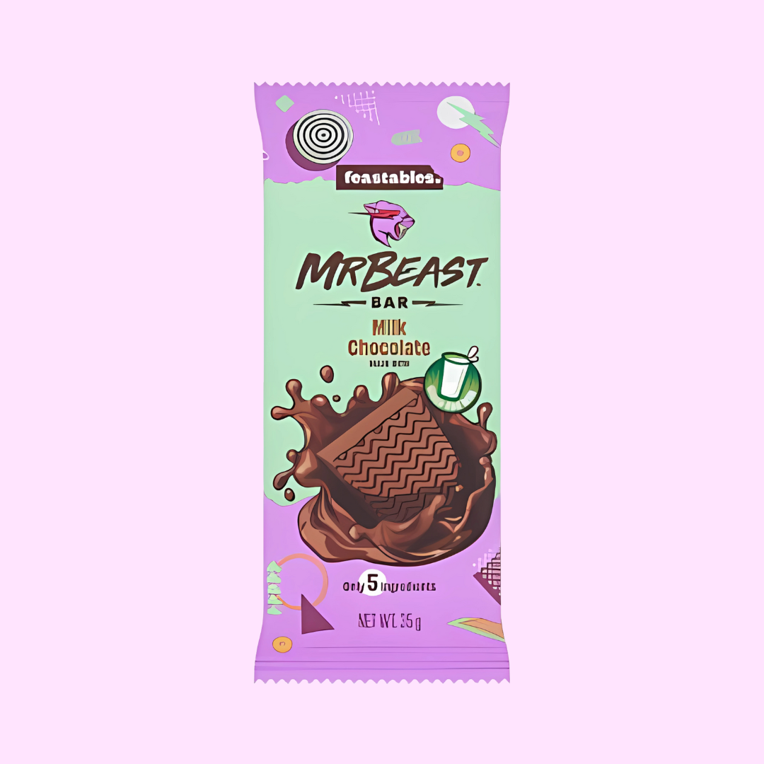 Feastables MrBeast Bar Milk Chocolate 35g