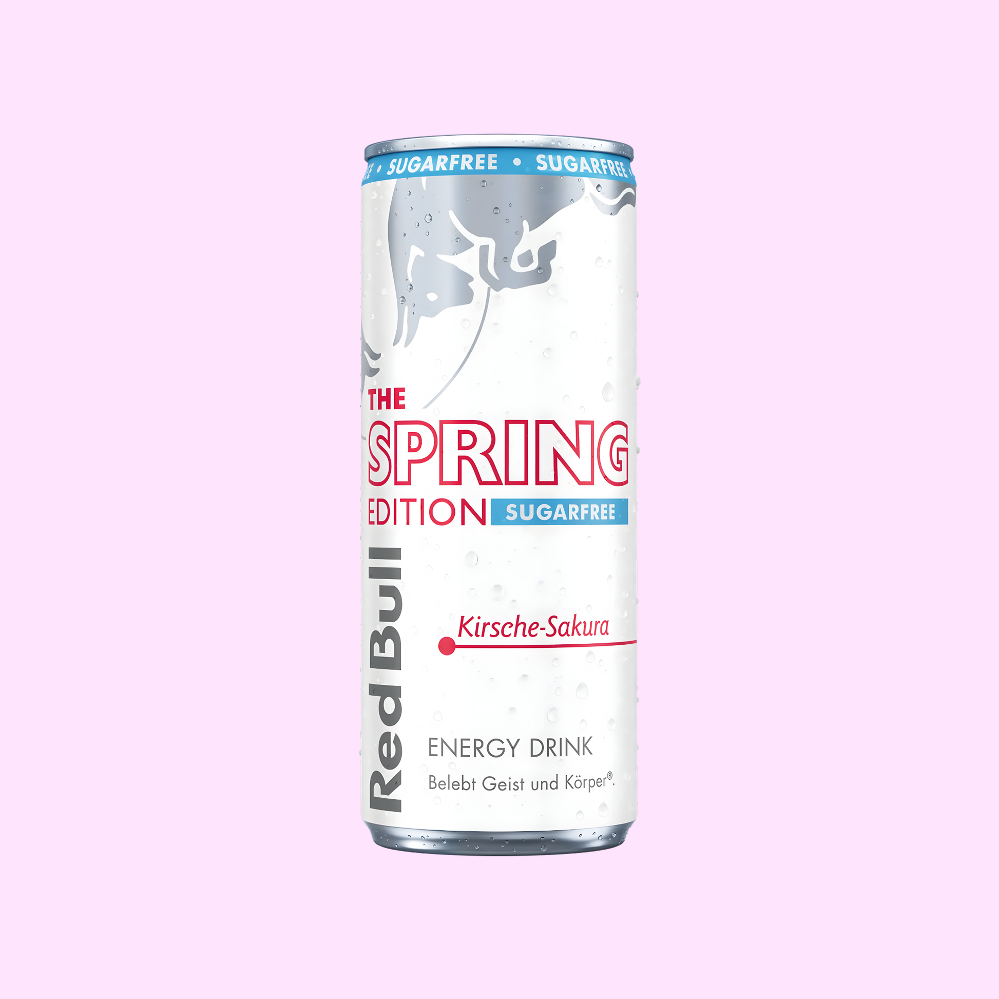 Red Bull THE SPRING EDITION 2026 Sugarfree - Kirsche Sakura Ds. 0,25l zzgl. € 0,25 EWP - SNACKS24.AT