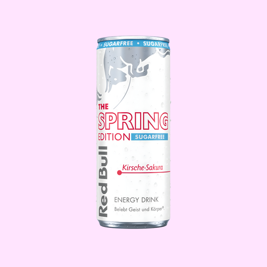 Red Bull THE SPRING EDITION 2026 Sugarfree - Kirsche Sakura Ds. 0,25l - SNACKS24.AT
